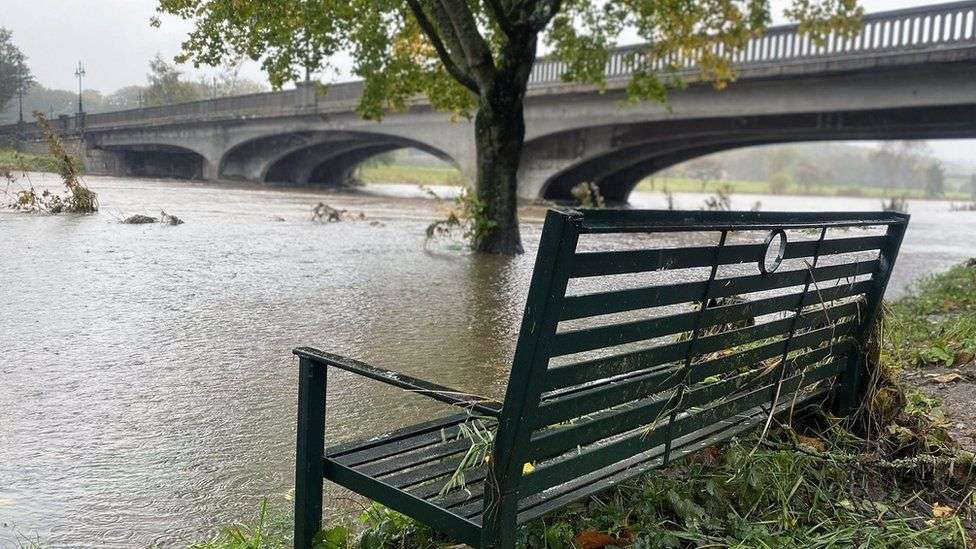 Second red warning in a week as Storm Babet flooding continues
