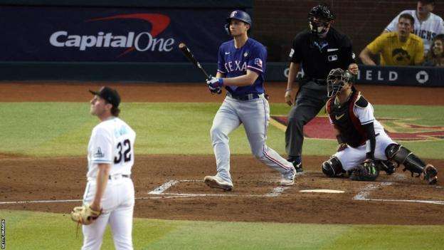 Texas Rangers lead Arizona Diamondbacks 2-1 after 3-1 win in game three