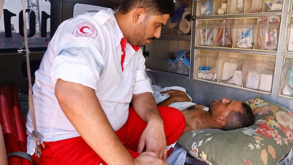 Egypt opens Gaza border crossing to evacuate injured and foreign nationals