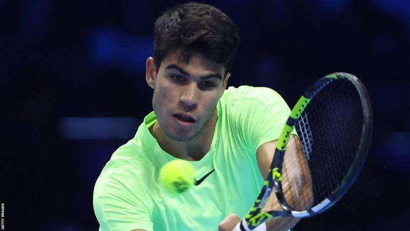 Alcaraz beaten by Zverev on ATP Finals debut