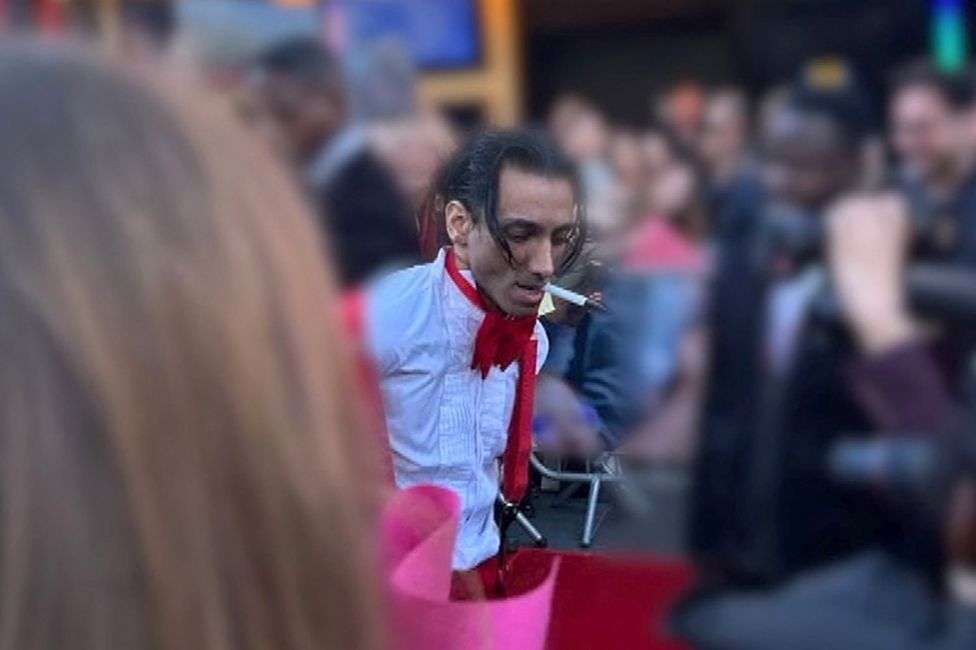 Paedophile starred in public film shoot with child actors