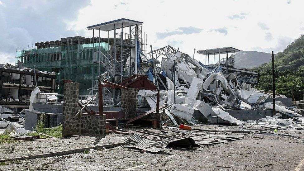 Seychelles declares state of emergency after huge explosion