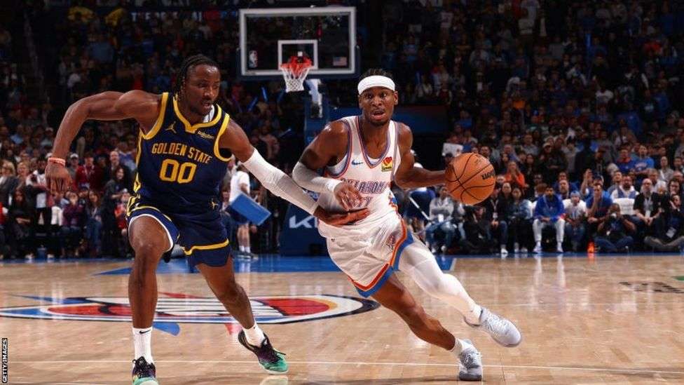 Oklahoma Thunder claim overtime win over Golden State Warriors