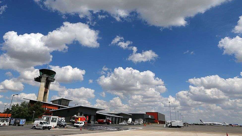 Plane grounded in France over human trafficking fears
