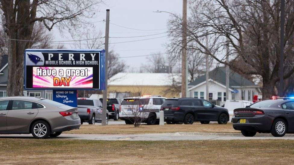 Iowa school attack: Six people shot, one fatally, on first day back