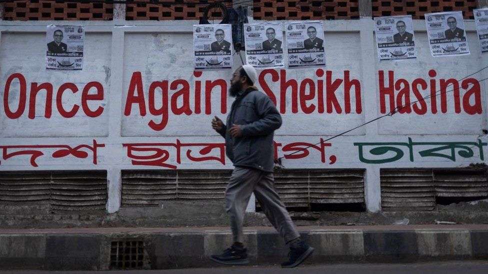 Bangladesh election: PM Sheikh Hasina wins fourth term in controversial vote