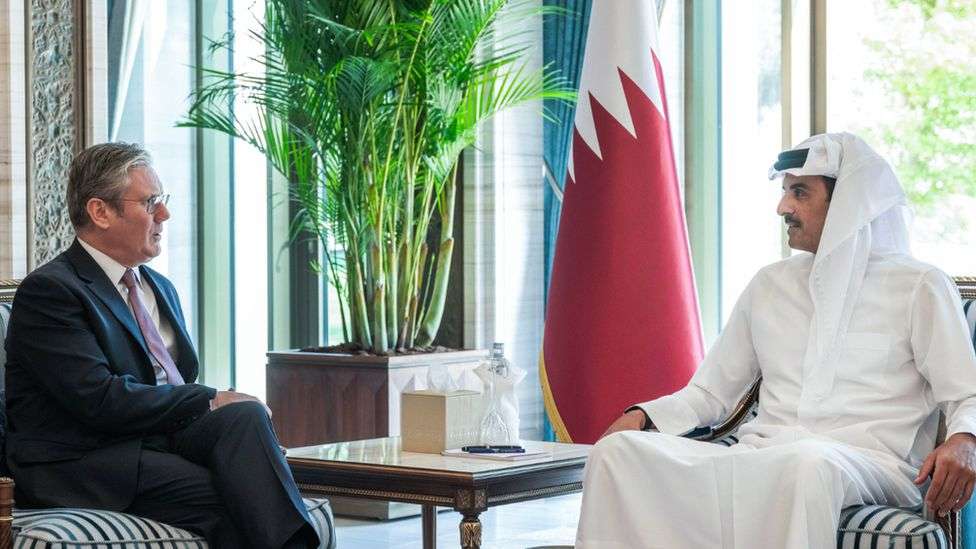 Keir Starmer used Qatar-funded private jet for Emir trip