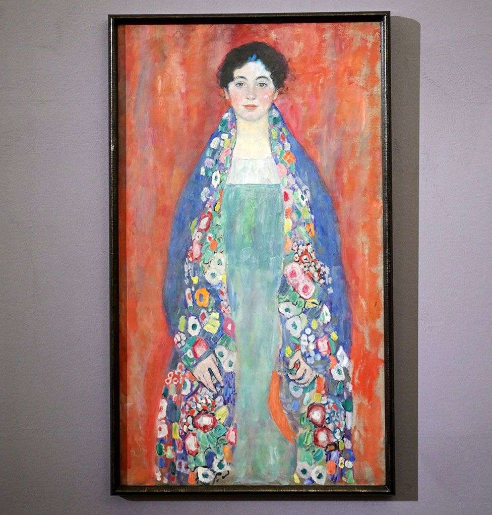 Gustav Klimt portrait found after almost 100 years