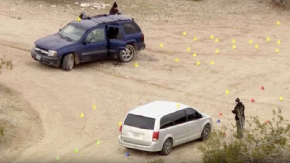 Police arrest five men over bodies found in remote Californian desert