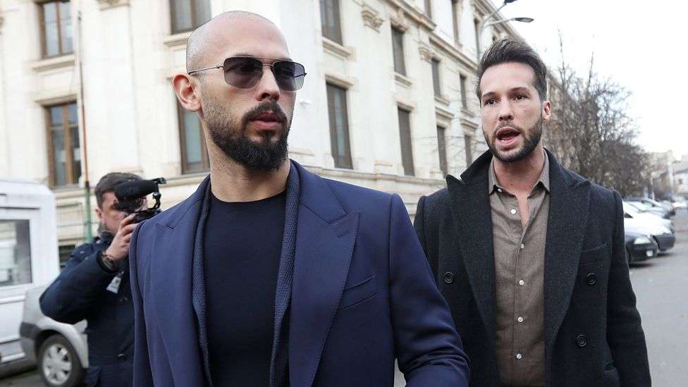 Andrew Tate and brother Tristan appear in a Romanian court over UK arrest warrant