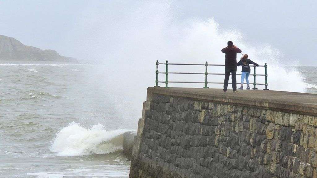 Storm Kathleen: Dozens of flights cancelled following weather alert