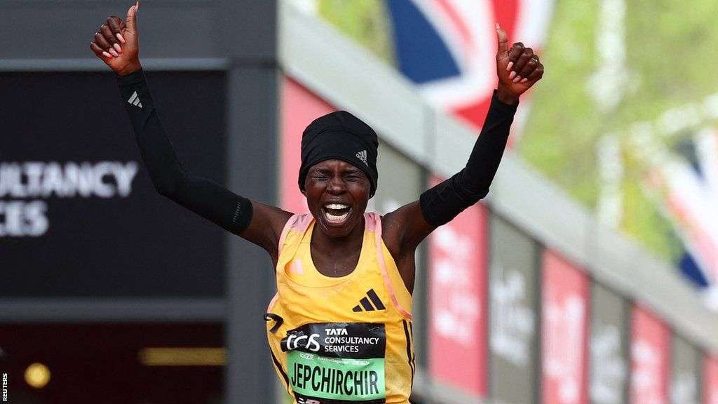 London Marathon 2024 results: Peres Jepchirchir breaks women's only world record