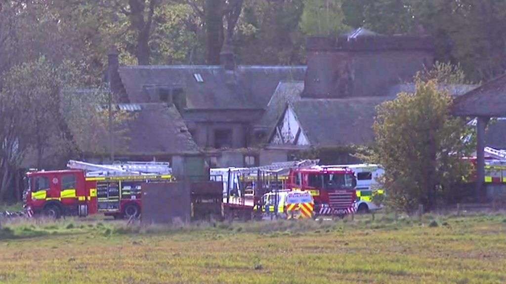 Two airlifted to hospital after light aircraft crashes near Prestwick Airport