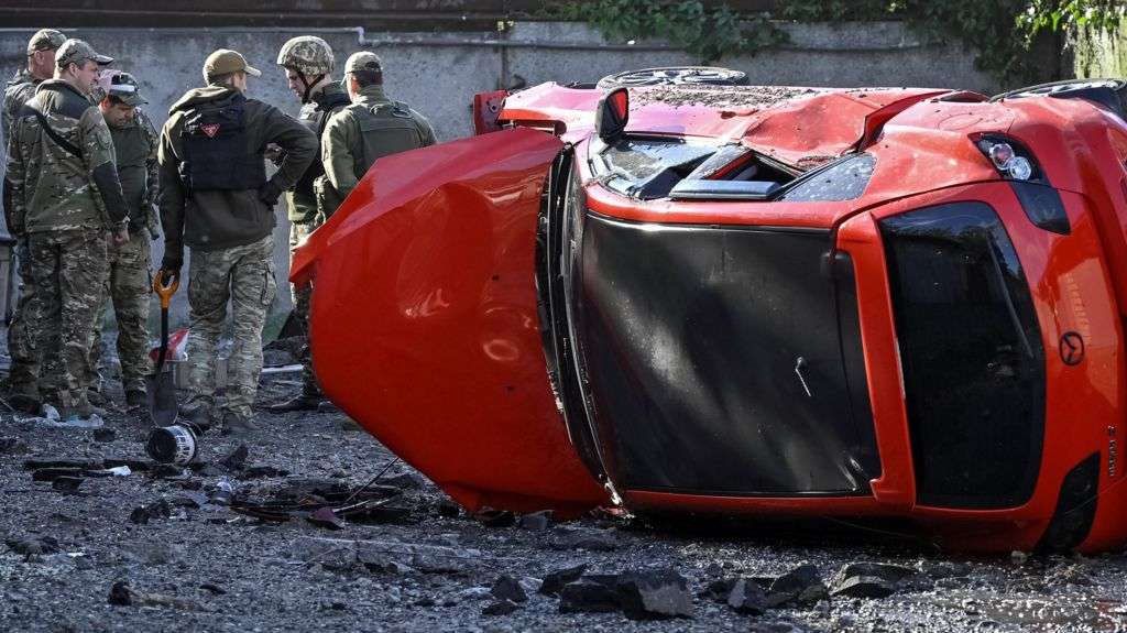 Ukraine hit by 'massive' attack on energy grid