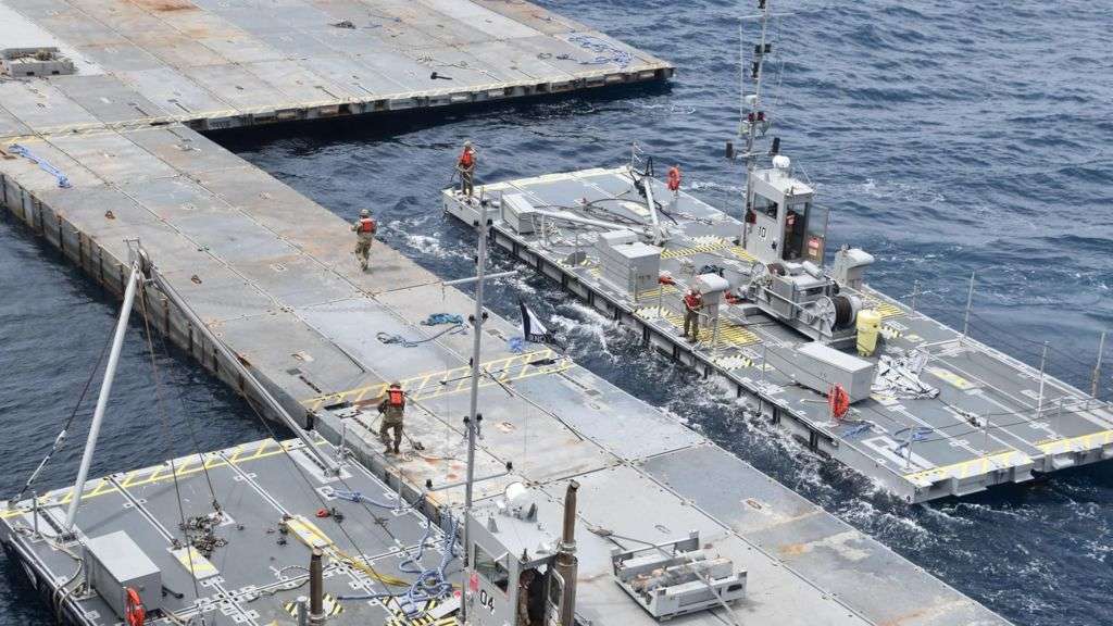 US says floating pier for Gaza aid operational 'in days'