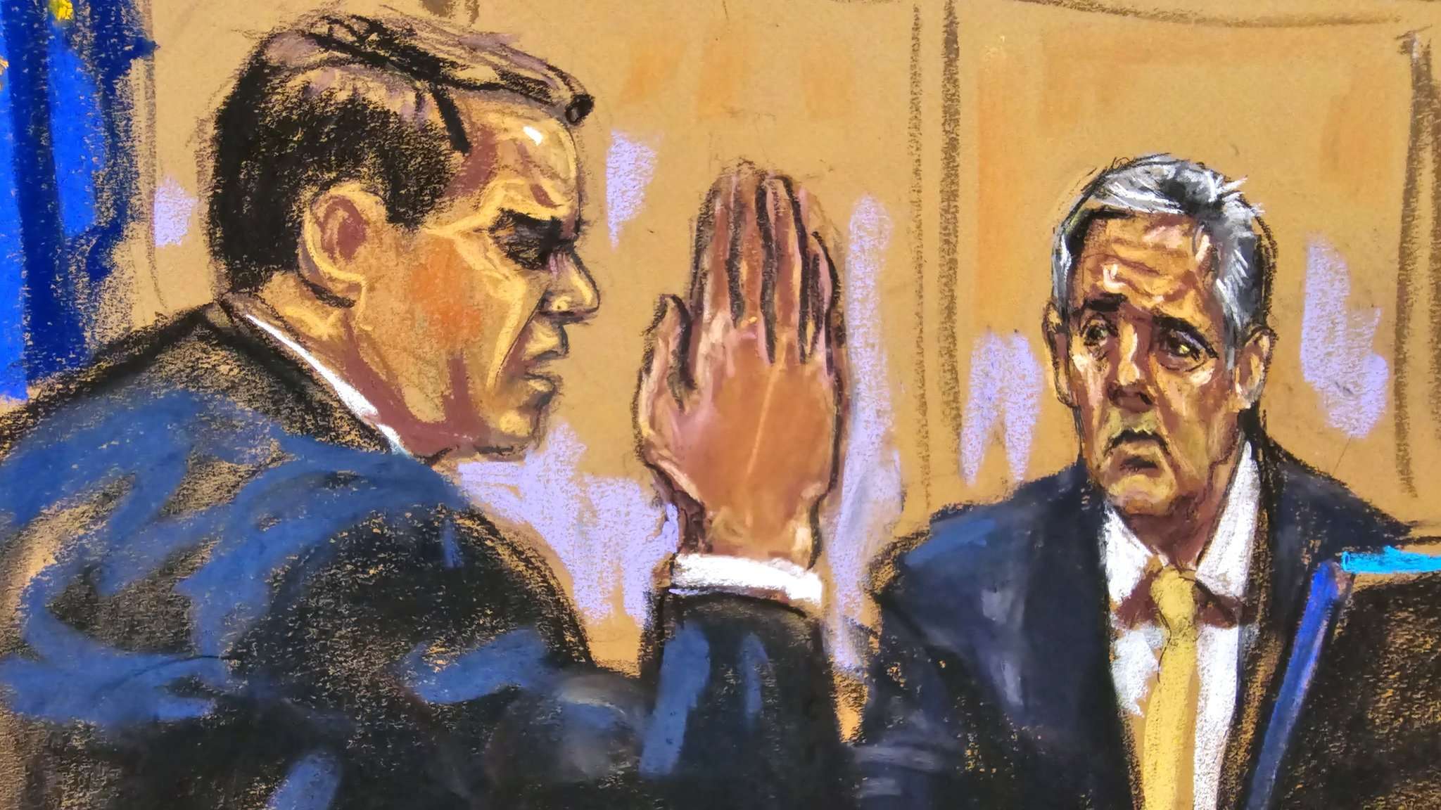 �That was a lie!� - Trump lawyer clashes with Michael Cohen in hush-money trial