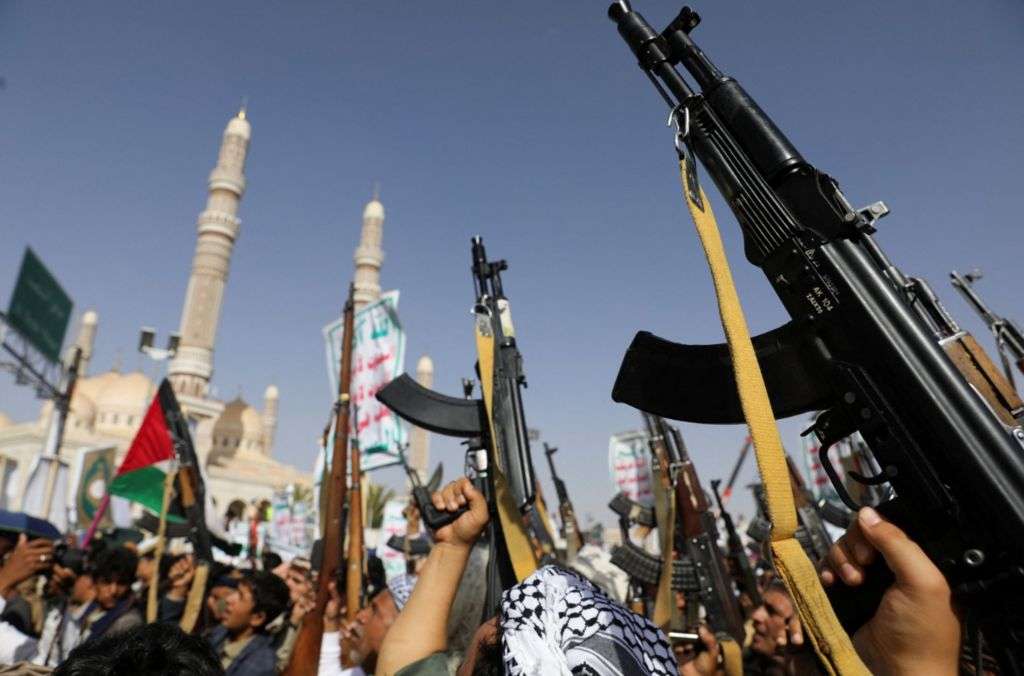 Houthi missile attack severely injures sailor, US says