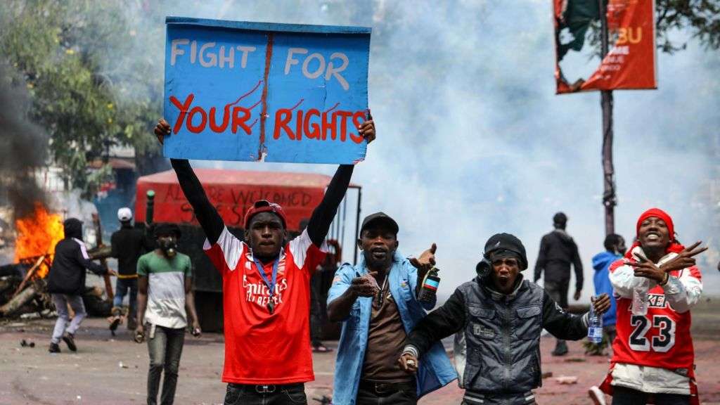 Kenyan president's humbling shows power of African youth