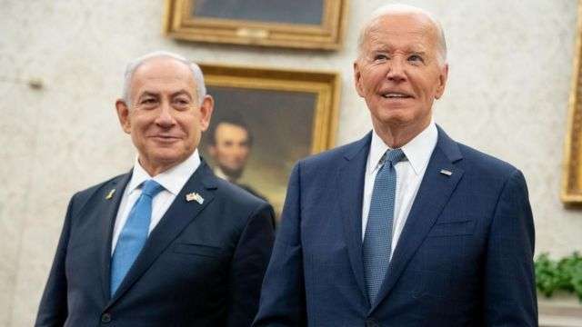 Netanyahu meets Biden to close 'gaps' on Gaza ceasefire deal