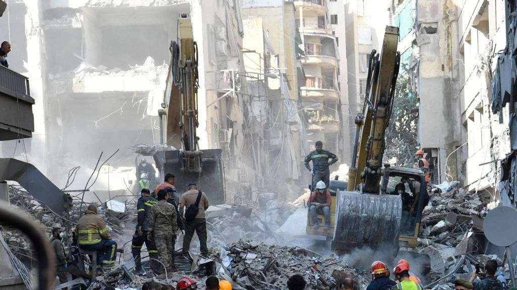 'Are we not humans?': Anger in Beirut as massive Israeli strike kills 20