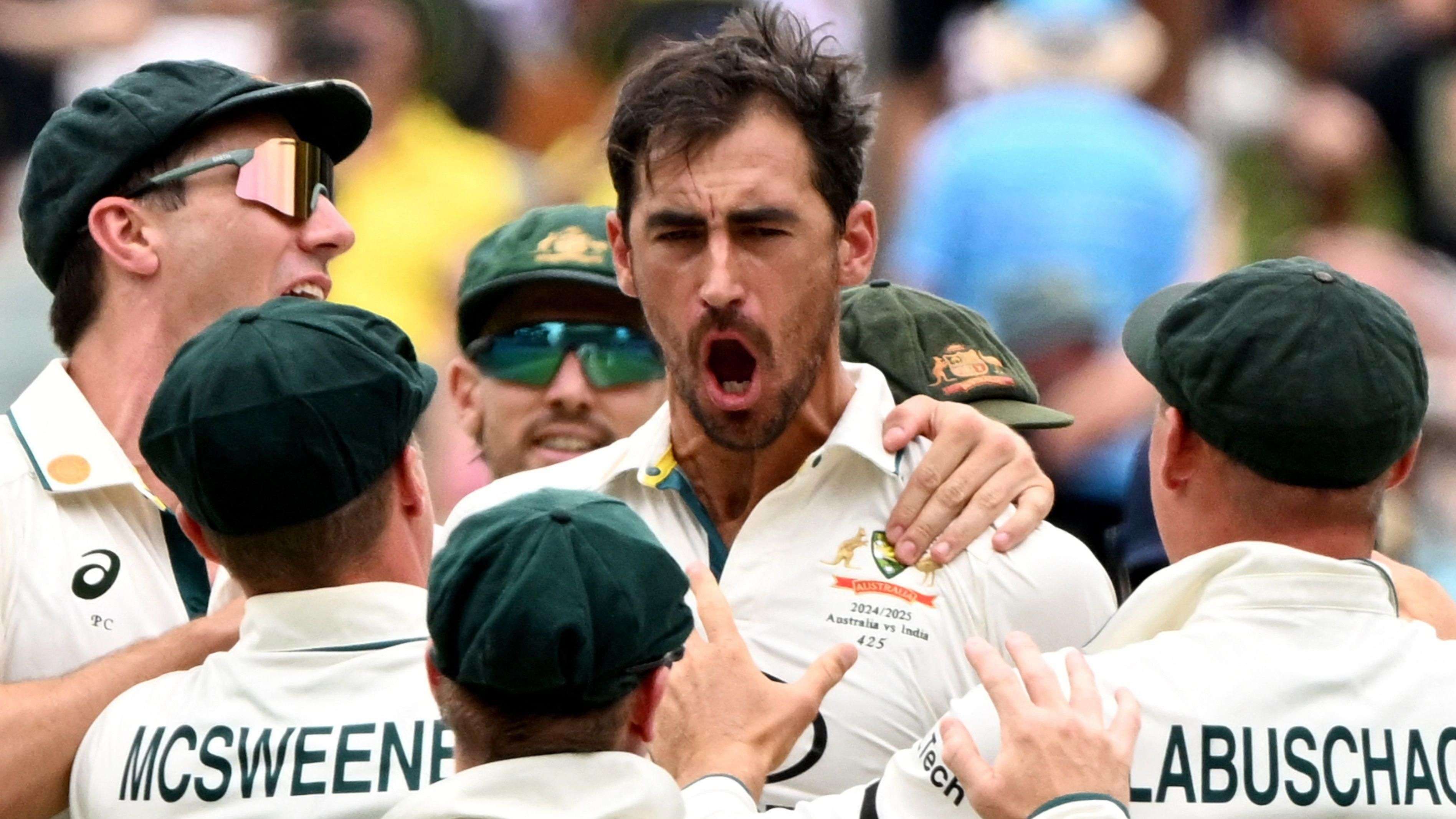 Starc takes Test best as Australia dominate India