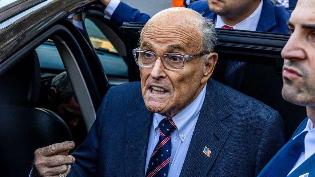 Giuliani held in contempt of court in $148m defamation case