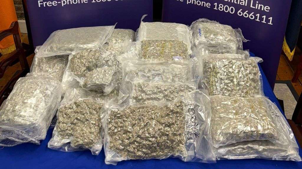 Cannabis worth €400k seized in Dublin