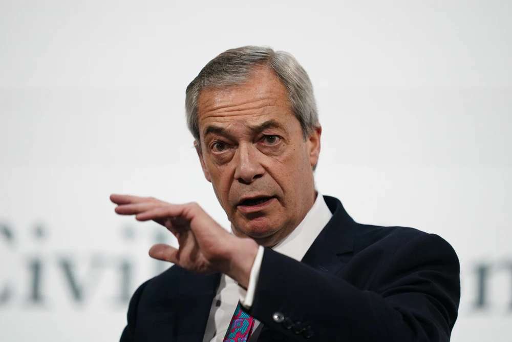 Nigel Farage denies splitting conservative vote as he claims Tory party is 'not on the right'