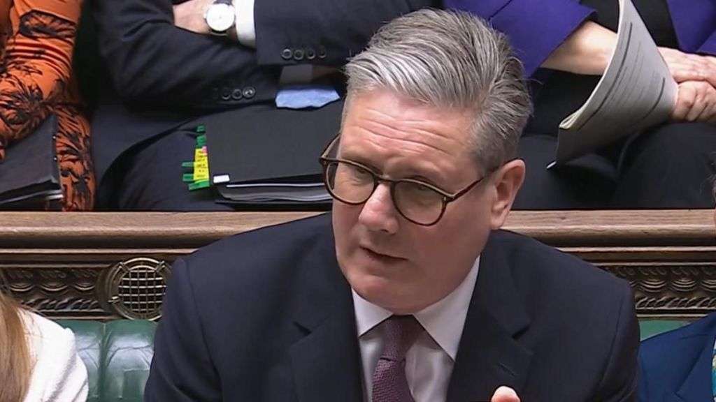 Starmer and Badenoch clash over defence spending