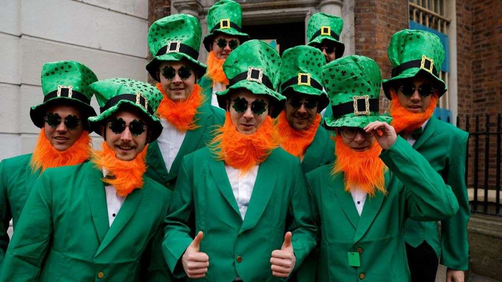 Dublin goes green to celebrate St Patrick's Day