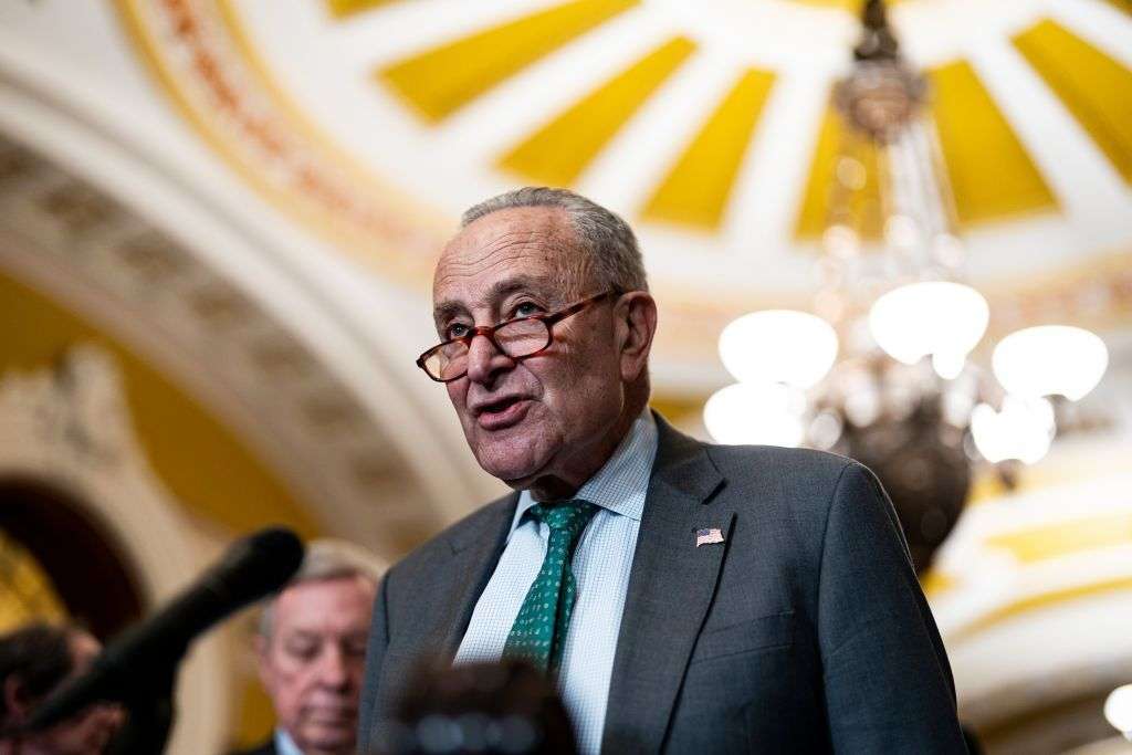 Chuck Schumer says he is not stepping down despite Democrats' anger
