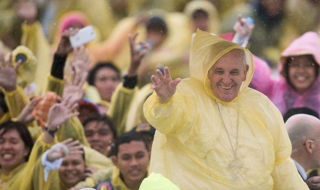 'Grandpa Francis': A nation remembers the Pope who braved a typhoon for them