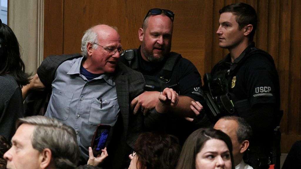 Ben & Jerry's co-founder arrested after Senate Gaza protest