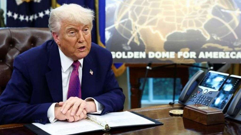 Trump unveils plans for 'Golden Dome' defence system