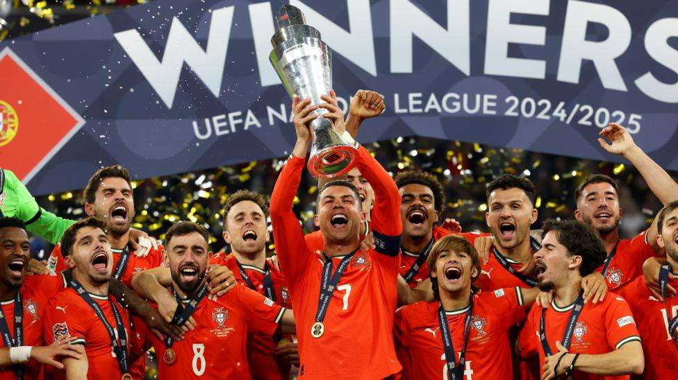 Portugal beat Spain in shootout to win Nations League