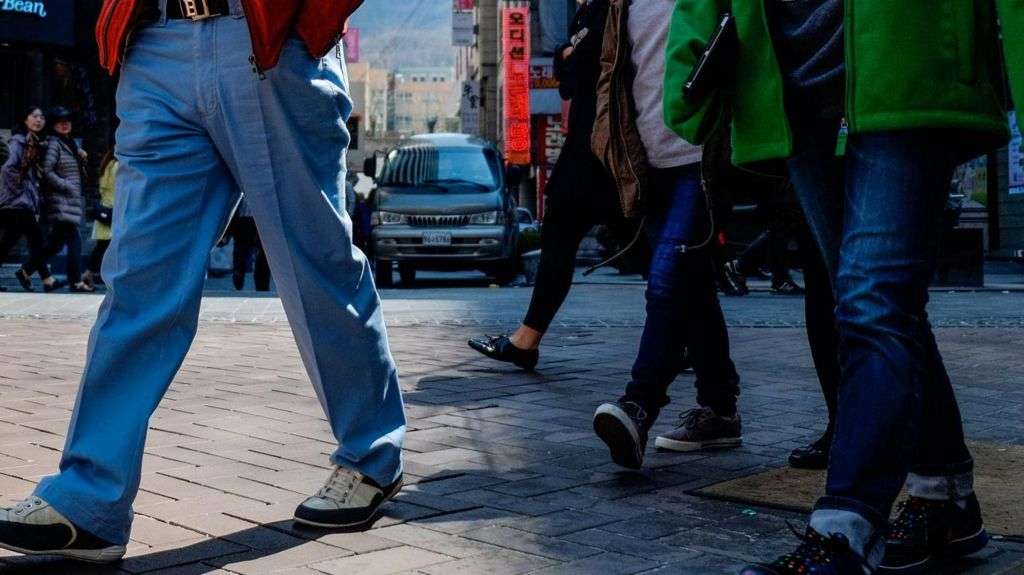 South Korean woman fined for pulling down male colleague's trousers