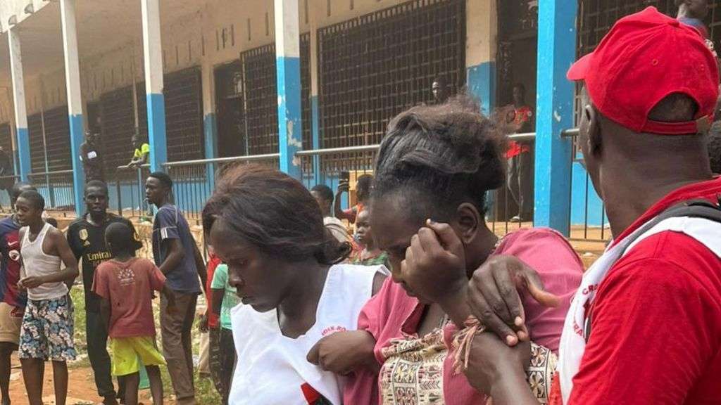 Crush kills 29 pupils taking exams after blast in Central Africa