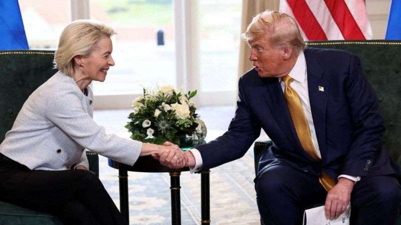 EU and US agree trade deal, with 15% tariffs for European exports to America