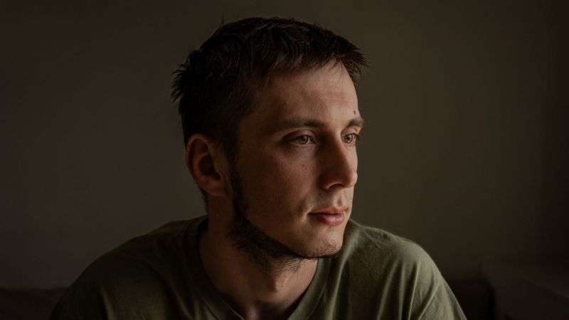 They escaped Ukraine's front lines. The sound of drones followed them