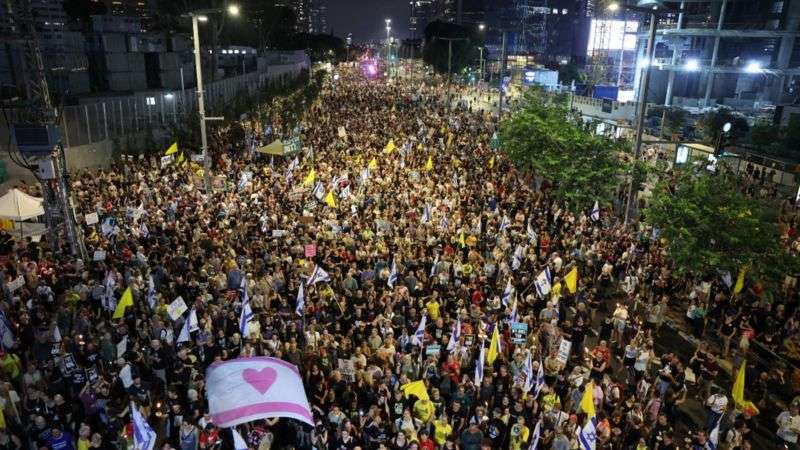 Israel protesters intensify pressure against plan to expand Gaza war