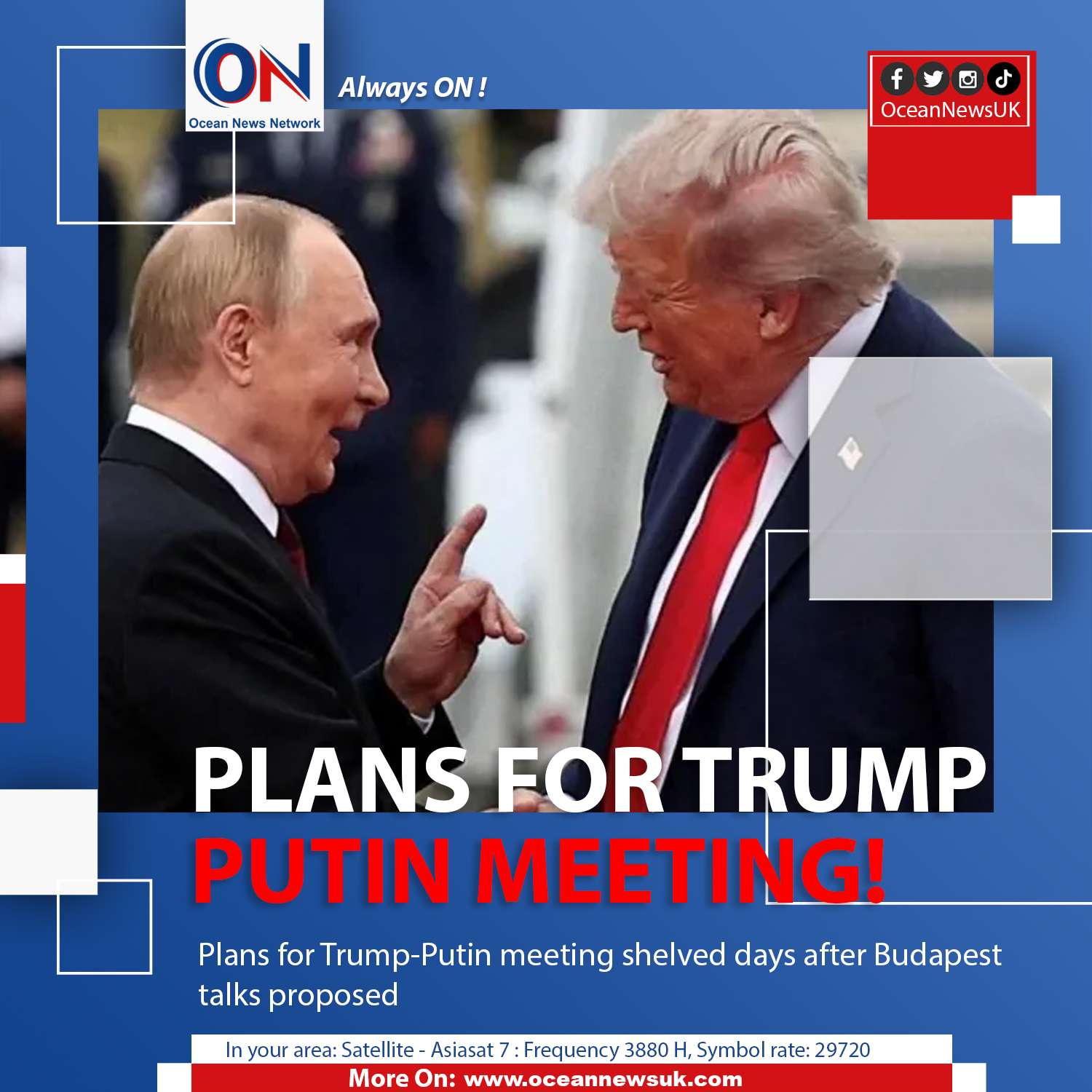 Trump says he did not want 'wasted meeting' after plan for Putin talks shelved