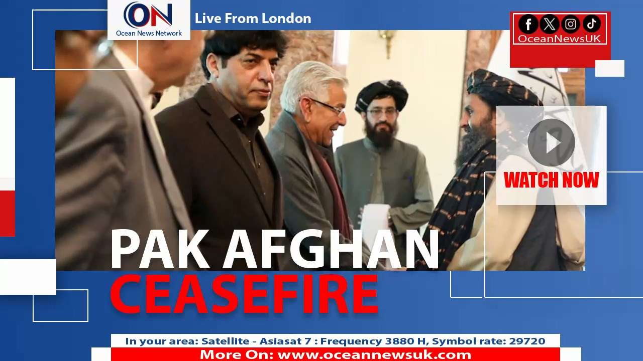 Ceasefire agreement between Pakistan & the interim Afghan government