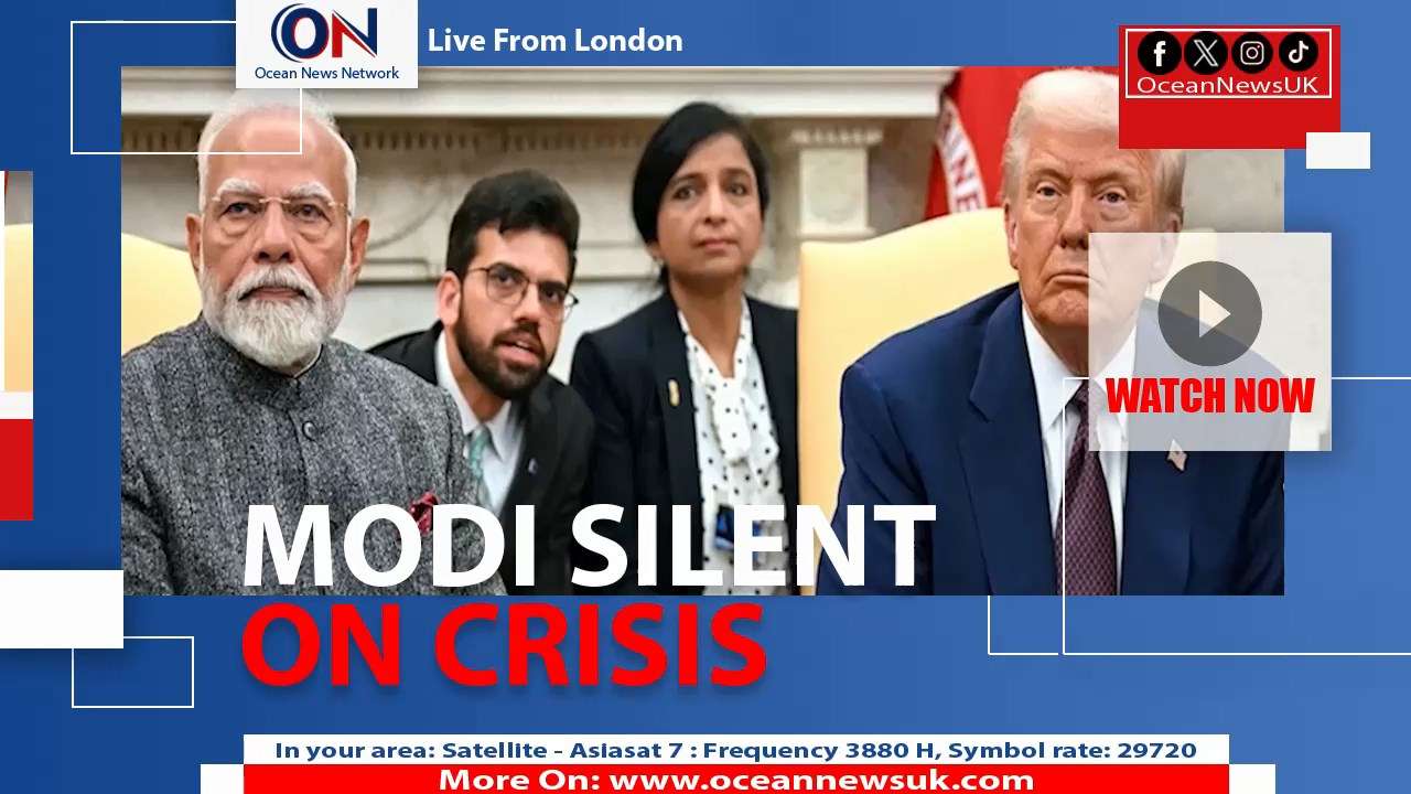 Modi Silent on Crisis