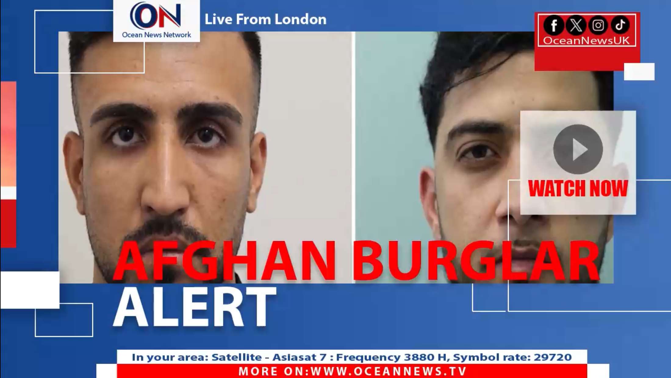 2 Afghan nationals have been convicted for orchestrating a series of calculated burglaries and frauds