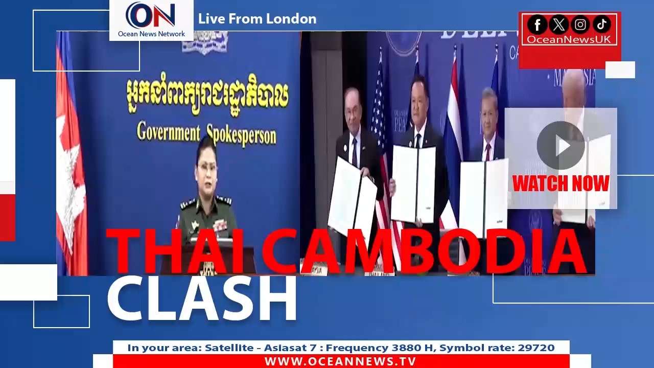 Thai Cambodia clash 