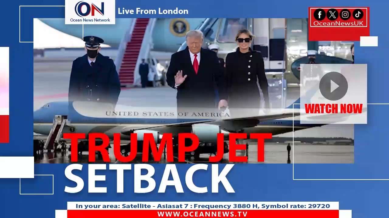 Trump Jet Setback 