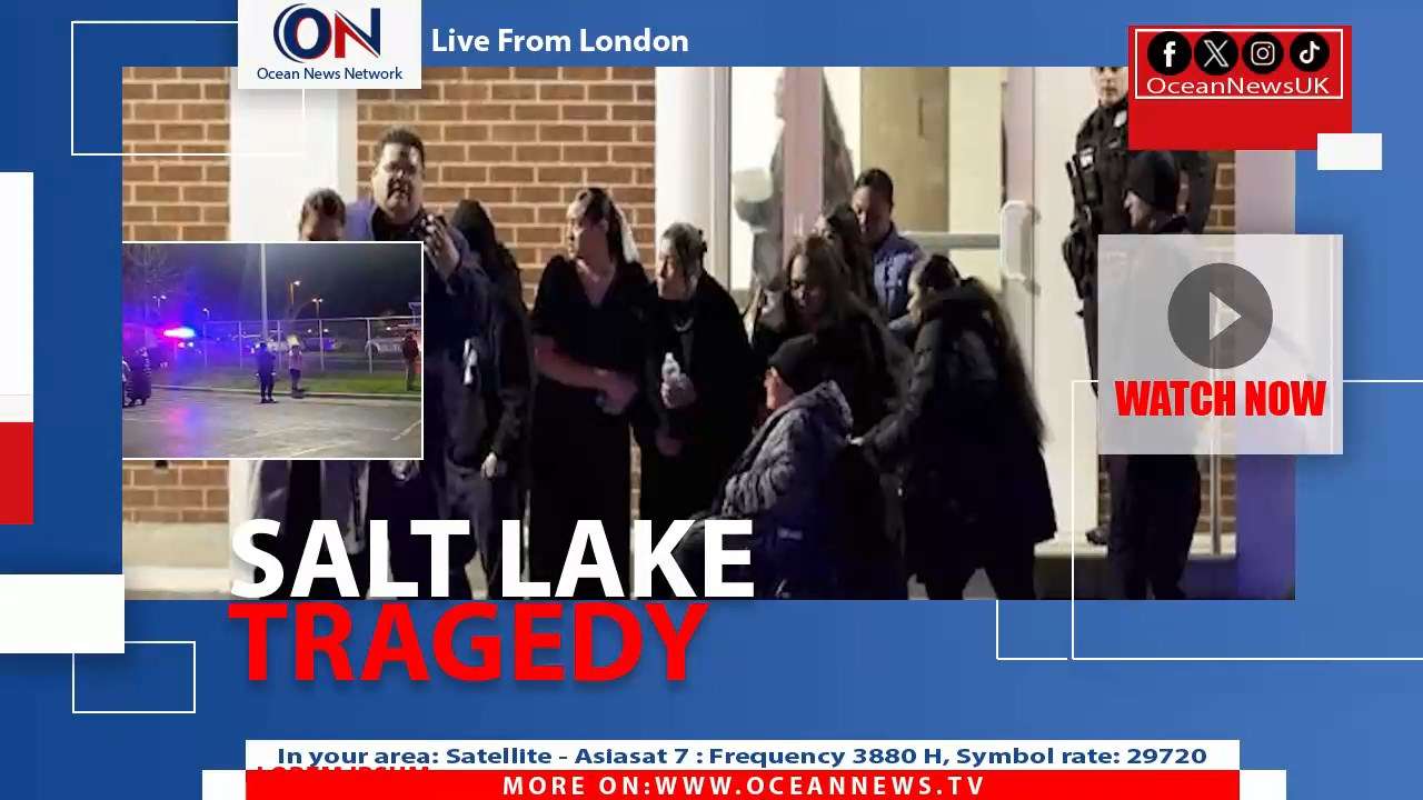 Two people have been killed in a shooting outside a Mormon church in Salt Lake City