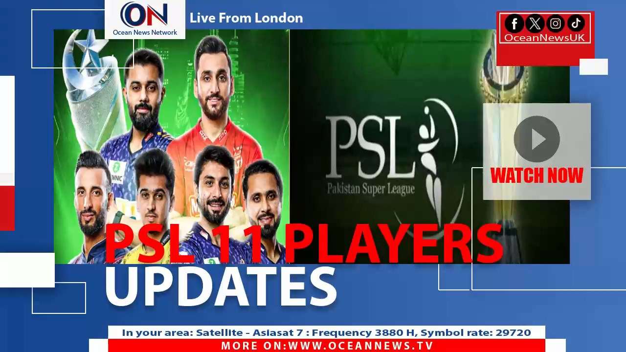 PCB Updates Player Categories Ahead of PSL 11, Five Players Promoted to Platinum Tier