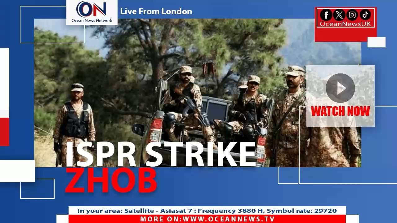 Pakistan Eliminates 10 Militants in Zhob Operation Under Azm-e-Istehkam