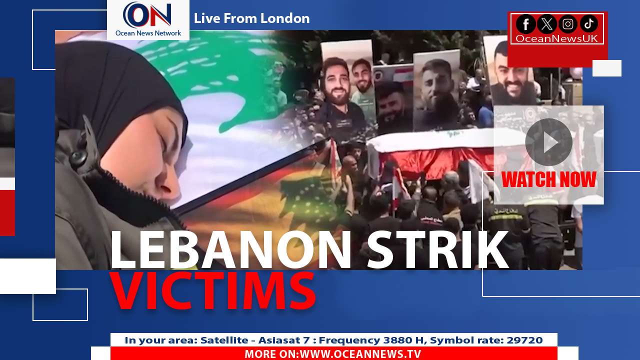 Lebanon Mourns Paramedics Killed in Israeli Strikes